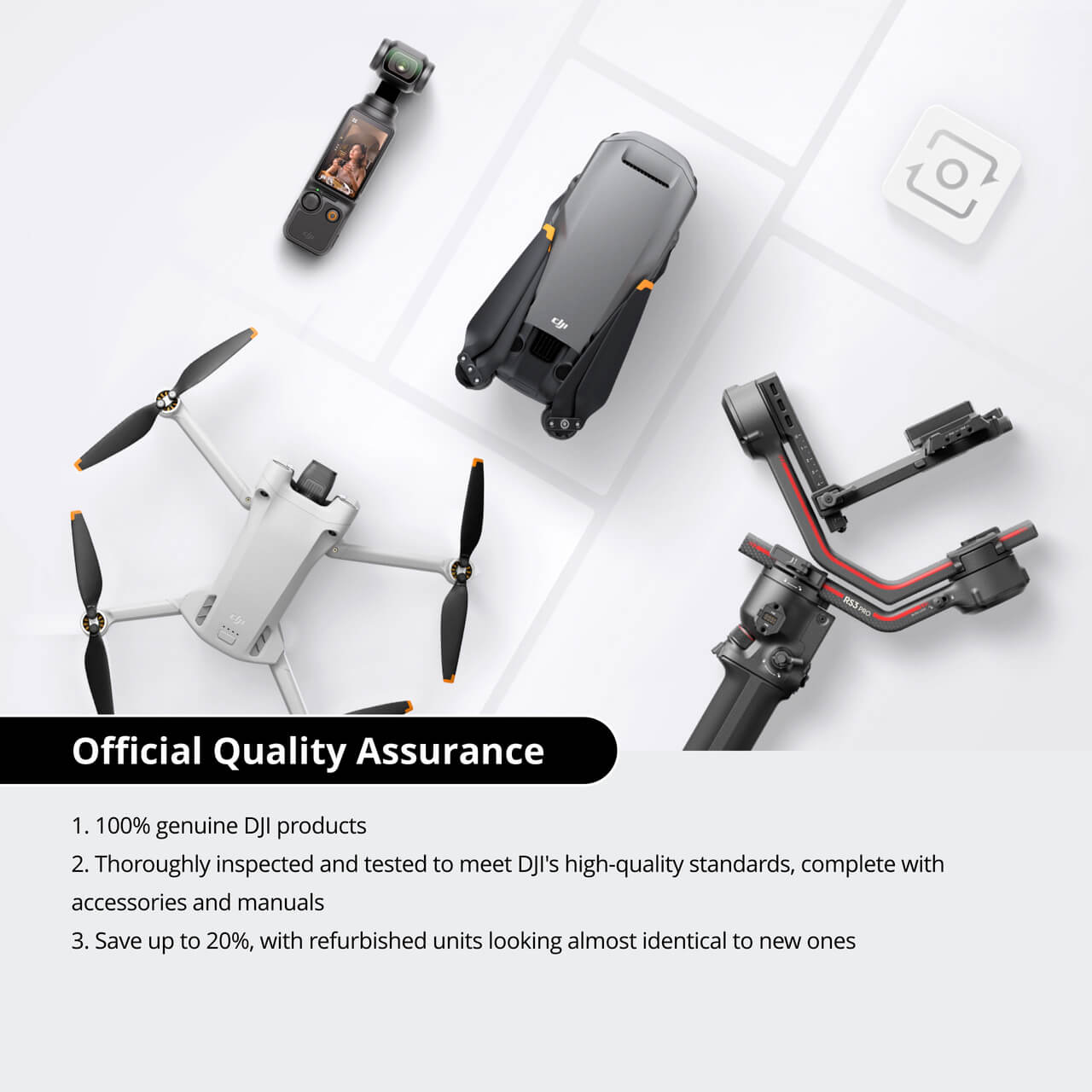 DJI Mavic 3 Pro Cine Premium Combo (DJI RC Pro) (Refurbished Unit)