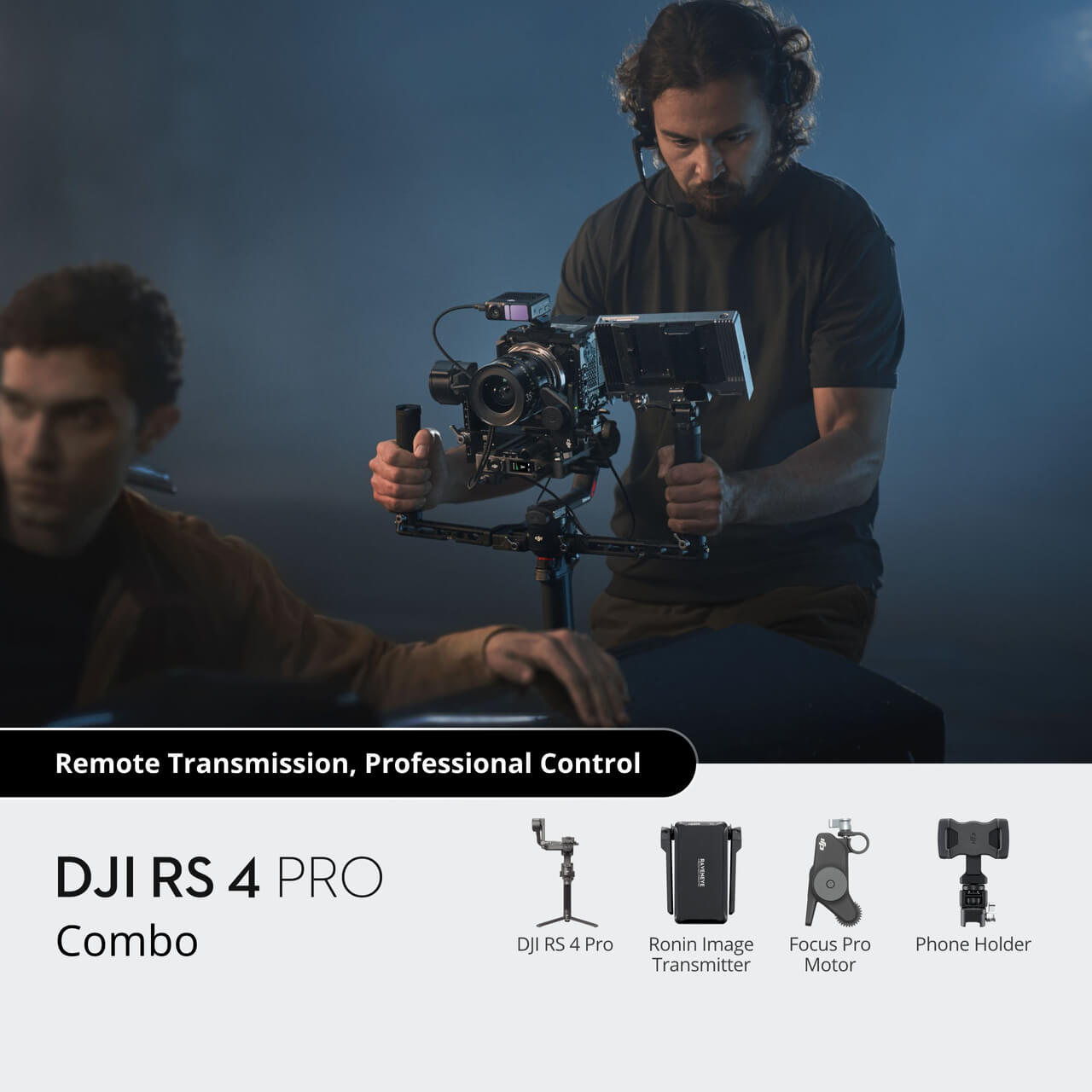 DJI RS 4 Pro Combo Handheld Gimbal Stabiliser