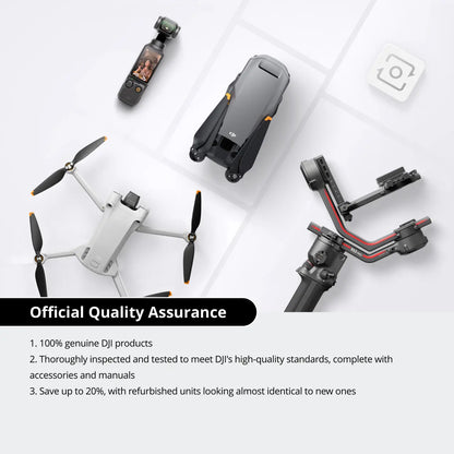 DJI Air 3S Fly More Combo (DJI RC 2) (Refurbished Unit)