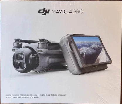 DJI Mavic 4 Pro 512GB Creator Combo RC Pro 2+3 Batteries Drone NEW In Stock